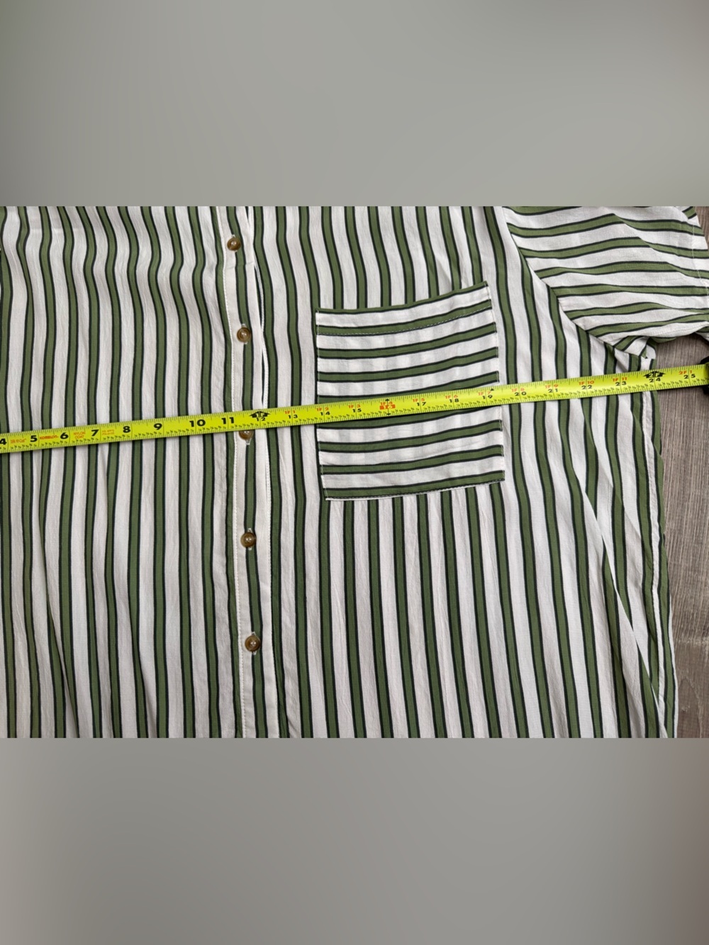 Faithfull the Brand Porte Shirt Dress Almeria Stripe Size 2 - Picture 7 of 11